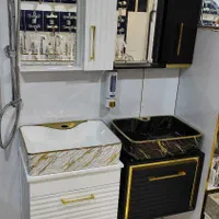 روشویی کابینتی مدل آیلار ابعاد 35*50|لوازم سرویس بهداشتی|ساوه, |دیوار