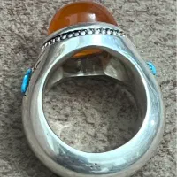 فروش انگشتر نقره ساچمه ای