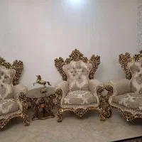 فروش مبلمان استیل 9 نفره|مبلمان خانگی و میز عسلی|تهران, شهرک دریا|دیوار