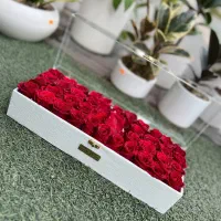پذیرش گل آرایی باکس هدیه کد ۱۸۵۵ گلاریس
