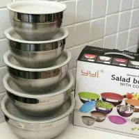 لگن استیل درب دار