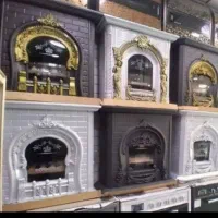 بخاری گازی شومینه نو اکبند سمساری بزرگ سارانی|بخاری، هیتر، شومینه|زابل, |دیوار