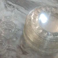 6 عدد. فنجون یه سرویس 6 نفره. پیرکس فرانسه