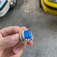 انگشتر توپاز رکاب کار دست استاد ملکی|جواهرات|چناران, |دیوار