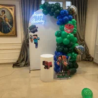 بادکنک آرایی جشن تولد و گل آرایی و تجهیزات مراسم|خدمات پذیرایی، مراسم|تهران, پاسداران|دیوار