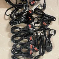 تعدادی کابل پاور اورجینال(آکبند)با سری سه شاخه ارت