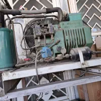 سردخانه ۳ اسب کمپرسور بیتزر با تابلوی برق