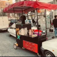 دستگاه سیب زمینی وبلال تنوری دوشعله