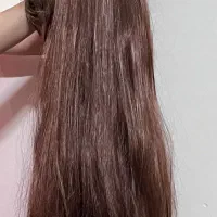 کلاه گیس قهوه ای تیره