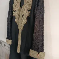 کت و دامن مجلسی مرواریدی