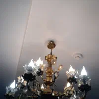 لوستر برنجی ۵شعله|لوستر و چراغ آویز|قدس, شهرک فرزان|دیوار