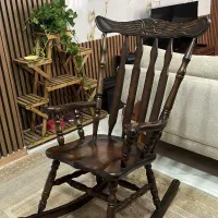 صندلی راک چوب گردو