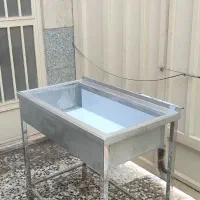 میز مرغی استیل * میز کار استیل *کانتر گرم استیل|کافیشاپ و رستوران|برخوار, |دیوار