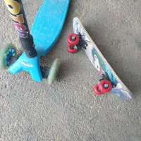 اسکوتر و اسکیت|دوچرخه، اسکیت، اسکوتر|کلاله, |دیوار