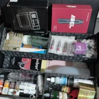 لوازم تاتو و تعدادی رنگ مو