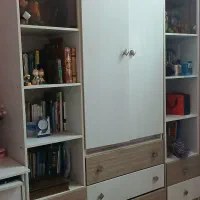 فروش کمد و میز کامپیوتر|کتابخانه، شلف، قفسه‌های دیواری|گرگان, |دیوار