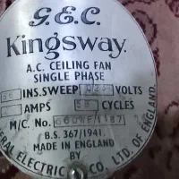 پنکه سقفی آنتیک انگلیسی