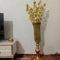 گل گلدان شیشه ای|گل مصنوعی|ارومیه, |دیوار