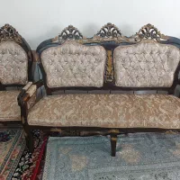مبل سلطنتی ۹نفره همراه با کاور|مبلمان خانگی و میز عسلی|تربت‌حیدریه, رضاشهر|دیوار
