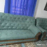 یک دست مبل هفت نفره کاملا سالم