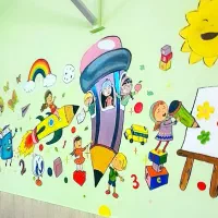 نقاشی دیواری برای تمامی صنفها مدارس و باشگاه و...|خدمات پیشه و مهارت|ارومیه, |دیوار