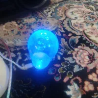 سردنده ماشین چراغ دار رنگ آبی پورنور