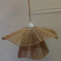 لوستر لاله نخ رافیا ترک قطر ۶۰