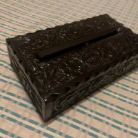 جا دستمال کاغذی چوبی دست ساز