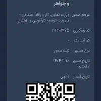 صدورجوازکسب