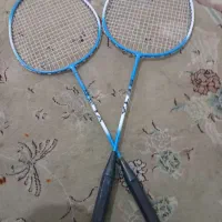 راکت بدمینتون با توپ