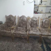 مبله سلطنتی تر وتمیز  ۹نفره|مبلمان خانگی و میز عسلی|بندرعباس, |دیوار