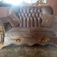 مبلمان 8 نفره مخملی|مبلمان خانگی و میز عسلی|شیراز, گلکوب|دیوار