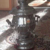 سماور گازی نو  دو بار استفاده شده