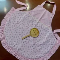 پیشبند دو رو جنس کتان نه ترک|سفره، حوله، دستمال آشپزخانه|قم, براسون|دیوار