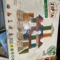 باریکی چوبی ۴۰ عددی اسباب بازی ساختنی