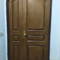 درب چوبی ورودی واحد دو لت