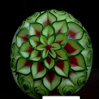 حکاکی هندوانه و کدوی یلدا|خدمات پذیرایی، مراسم|تهران, حافظیه|دیوار