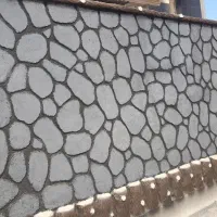 آلاچیق سیمانی طرح چوب