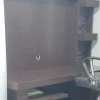 میز تلویزیون قهوه ای