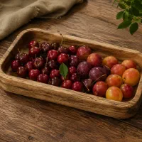 رولت خوری چوب گردو