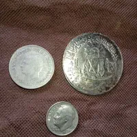 سکه شاهی|کلکسیون سکه، تمبر، اسکناس|آستارا, |دیوار