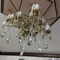 لوستر تمام برنجی اصل