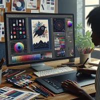 طراح گرافیک/فتوشاپ کار/گرافیست