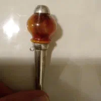 لب گیر قلیان با سنگ کهربا