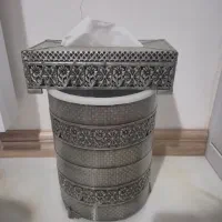 سطل آشغال و جا دستمالی پیوتر