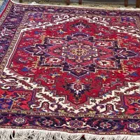 یک جفت فرش ۶ متری هریس تاجری۶۱۰در۹۵۰ لای