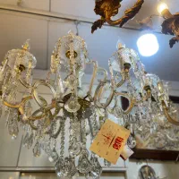 لوستر پذیرایی کلاسیک و نئوکلاسیک ده شاخه