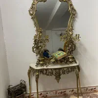 آینه شمعدان کنسول لوستر برنزی فروشی و خریدار|آینه|کرج, جهانشهر|دیوار