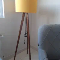 آباژور چوبی سه پایه