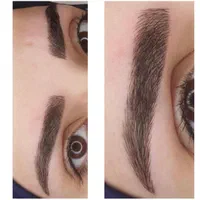مدل فیبروز شیدینگ و رژ لب خط چشم و بن مژه